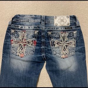 Miss Me Cross pocket jeans